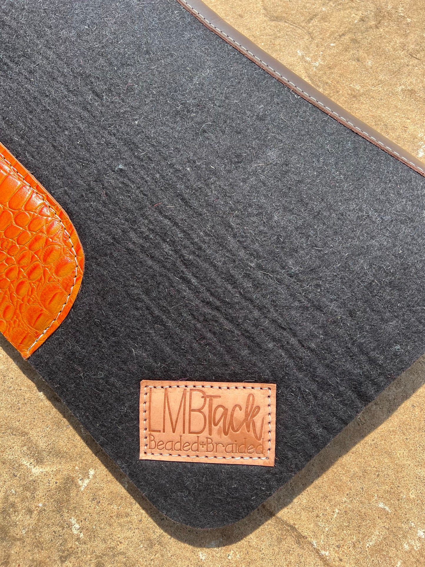 100% Premium Wool Saddle Pad In Color🌈