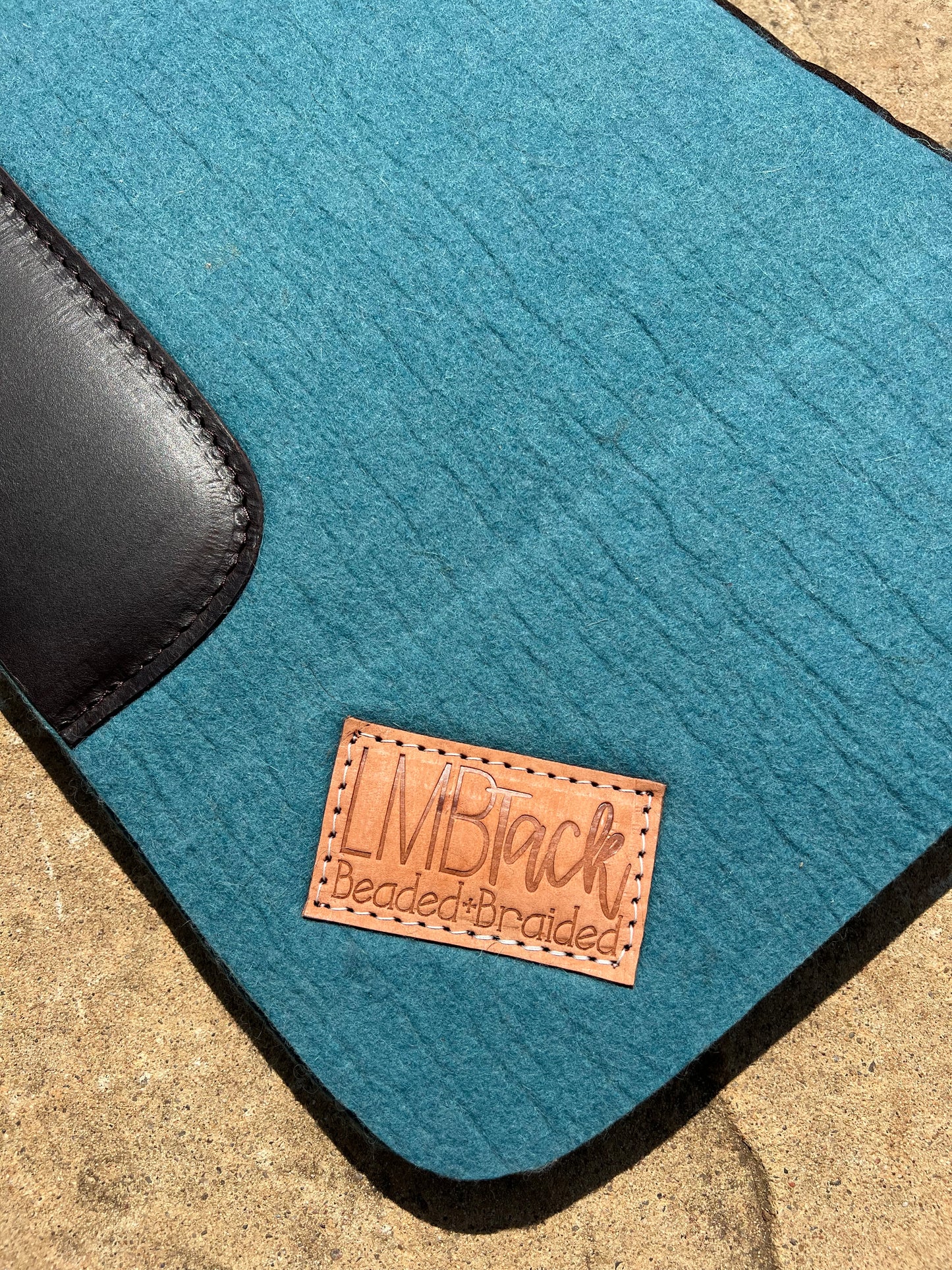 100% Premium Wool Saddle Pad In Color🌈