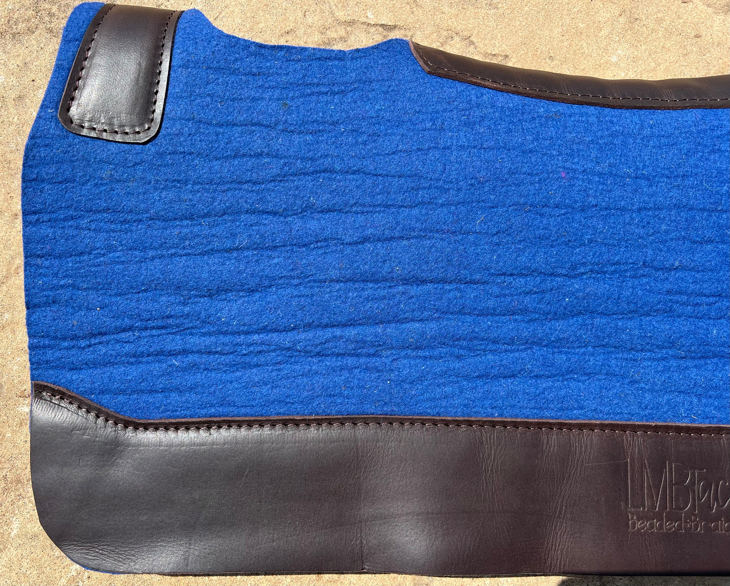 100% Premium Wool Saddle Pad In Color🌈