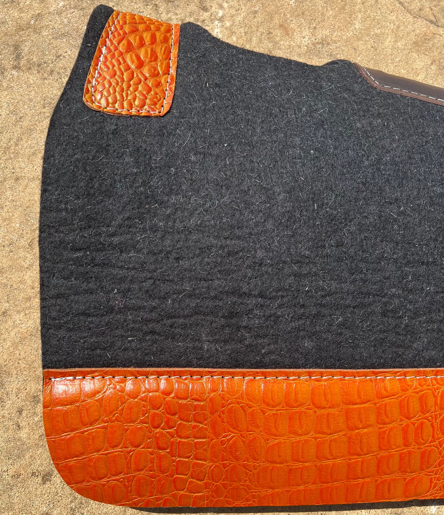 100% Premium Wool Saddle Pad In Color🌈