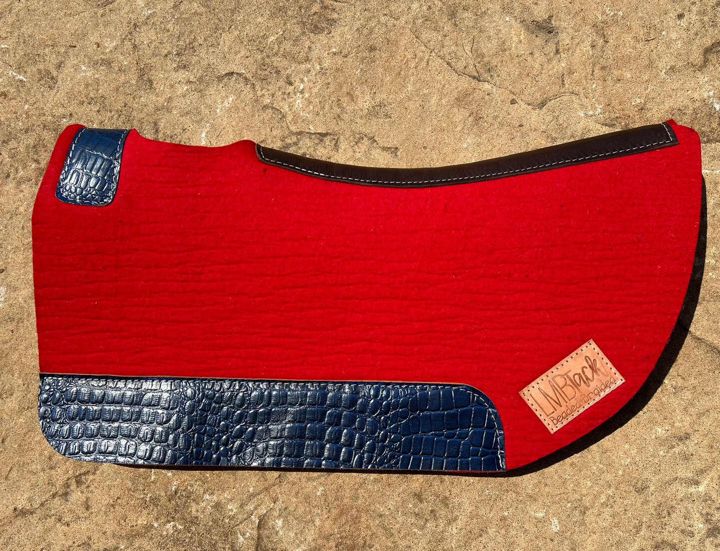 100% Premium Wool Saddle Pad In Color🌈