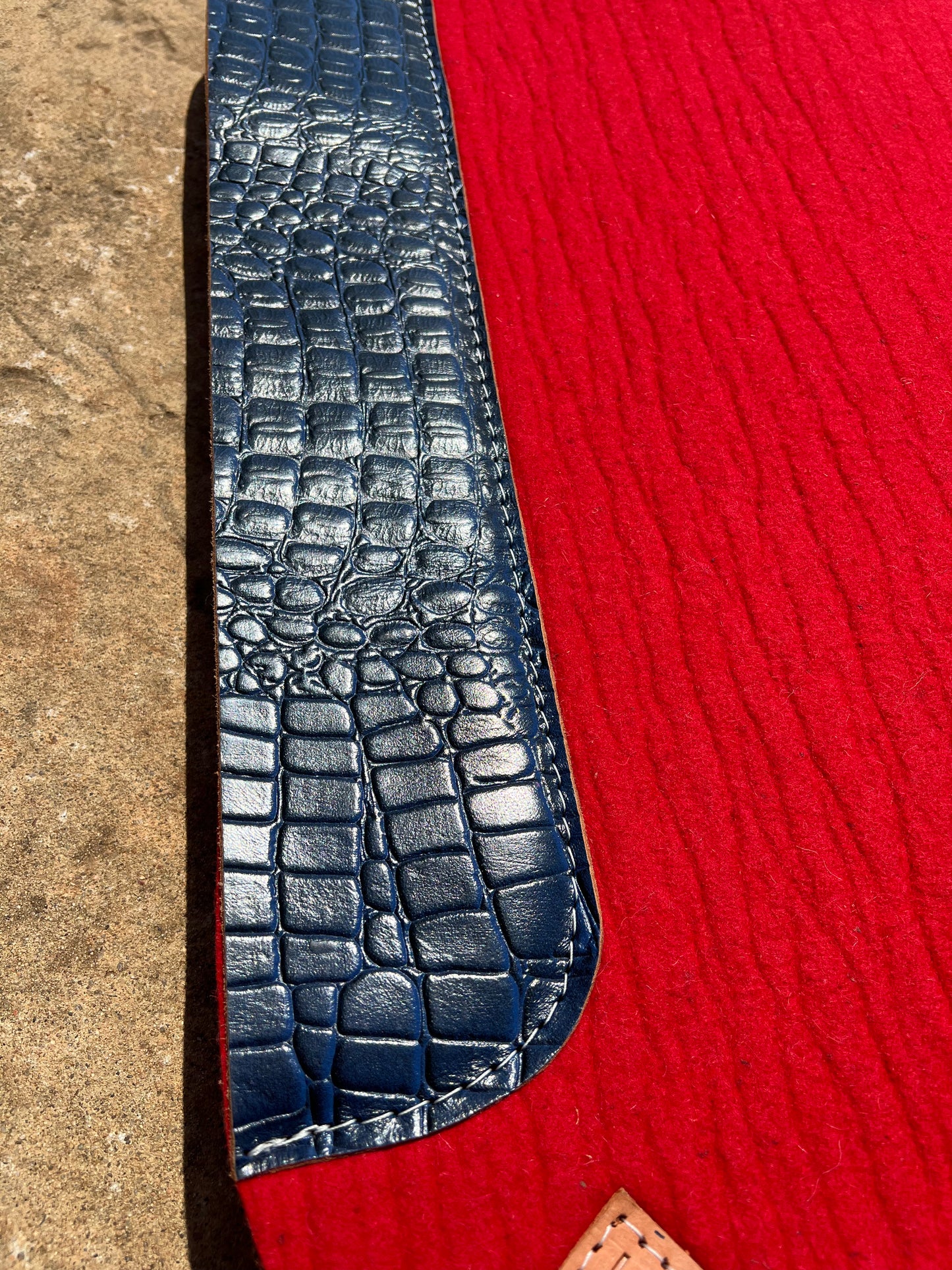 100% Premium Wool Saddle Pad In Color🌈