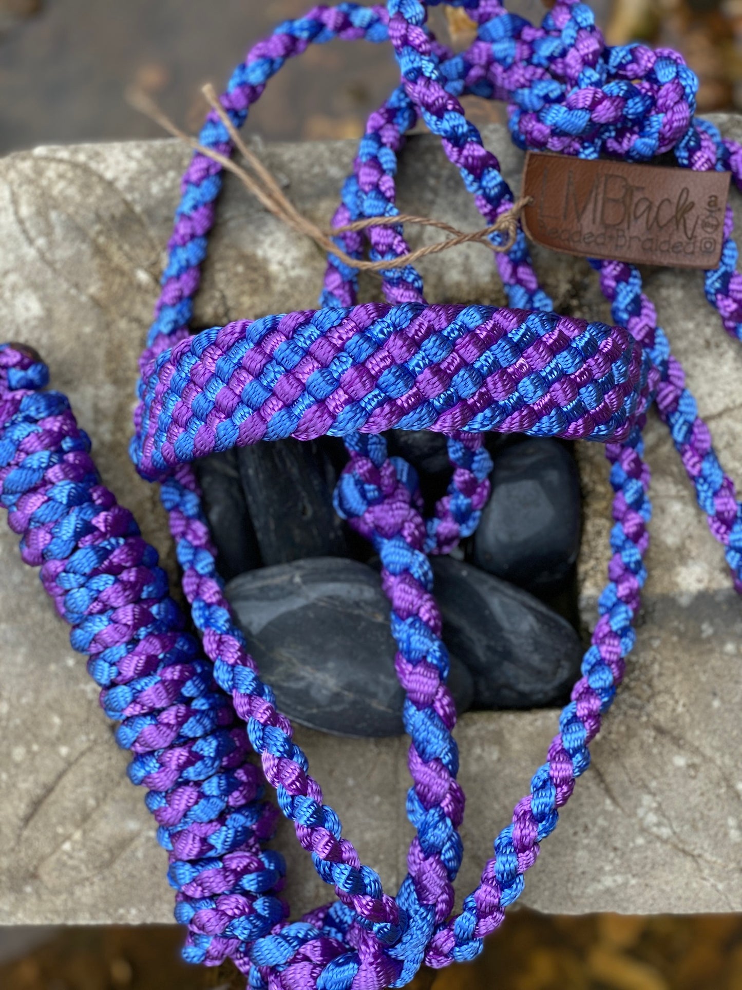 Two Color MuleTape Halter + Lead