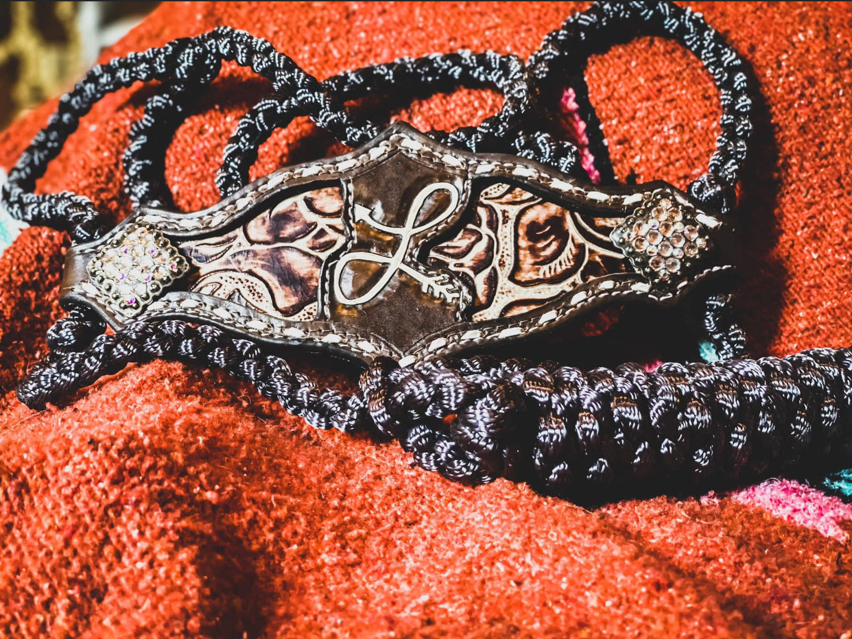 No-Nose | Bronc Muletape Halter + Lead