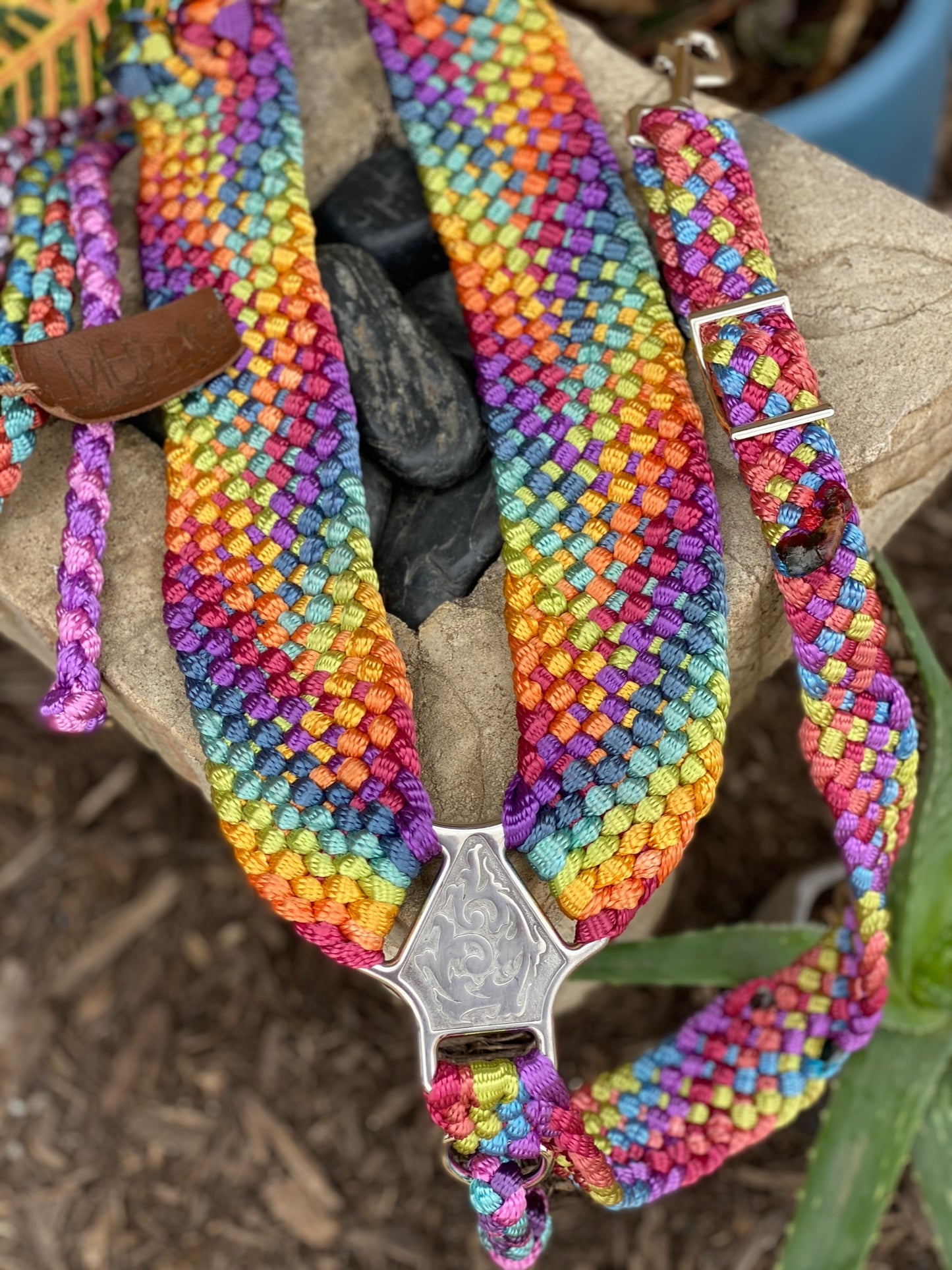 Rainbow Breast Collar