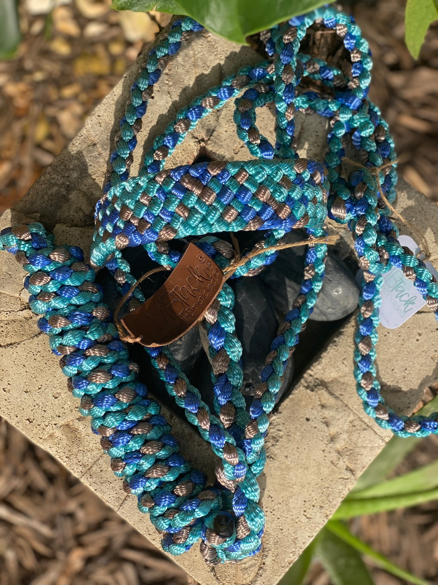 Three Color MuleTape Halter + Lead