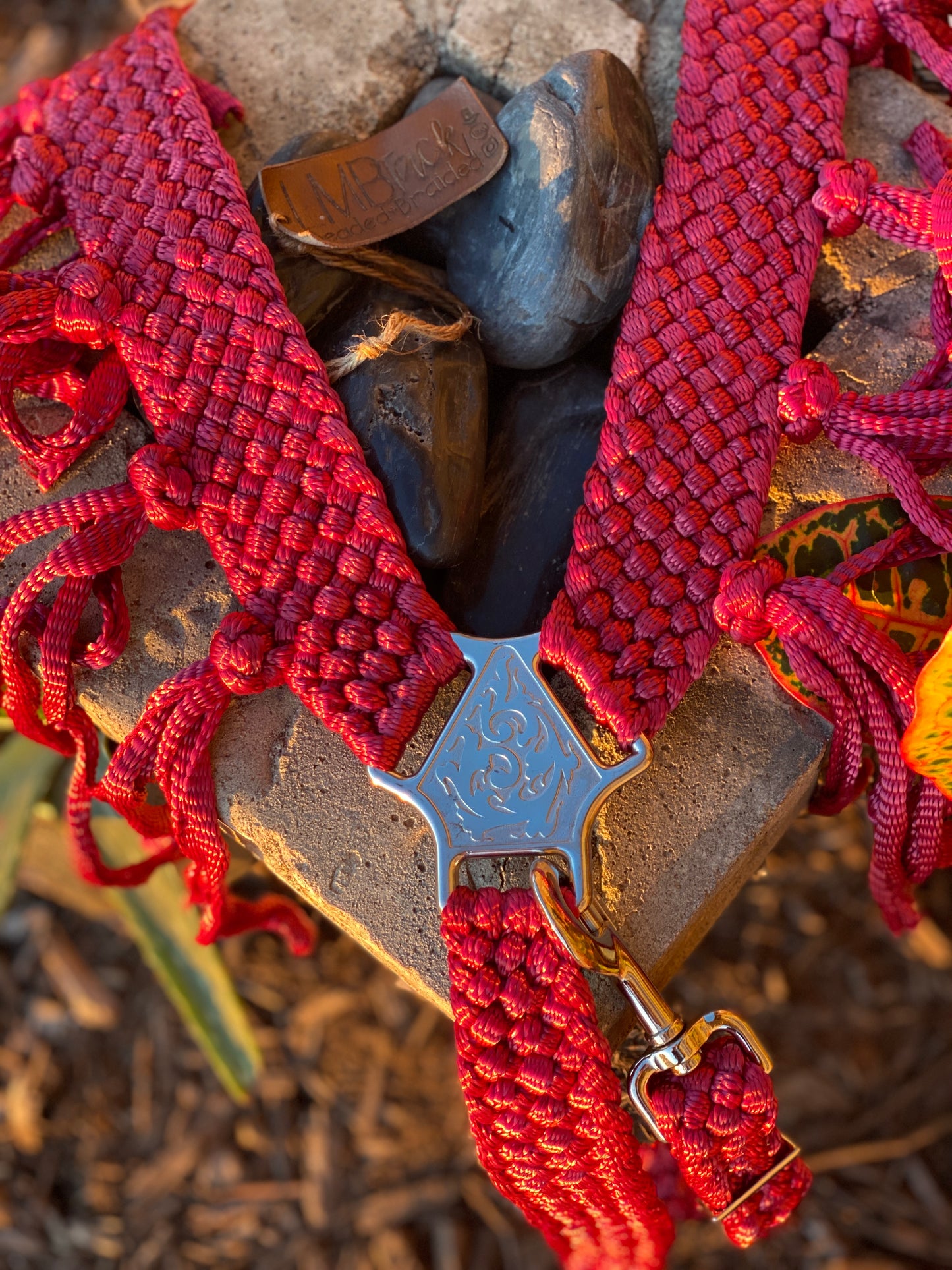 LMBTack Braided Breast Collar